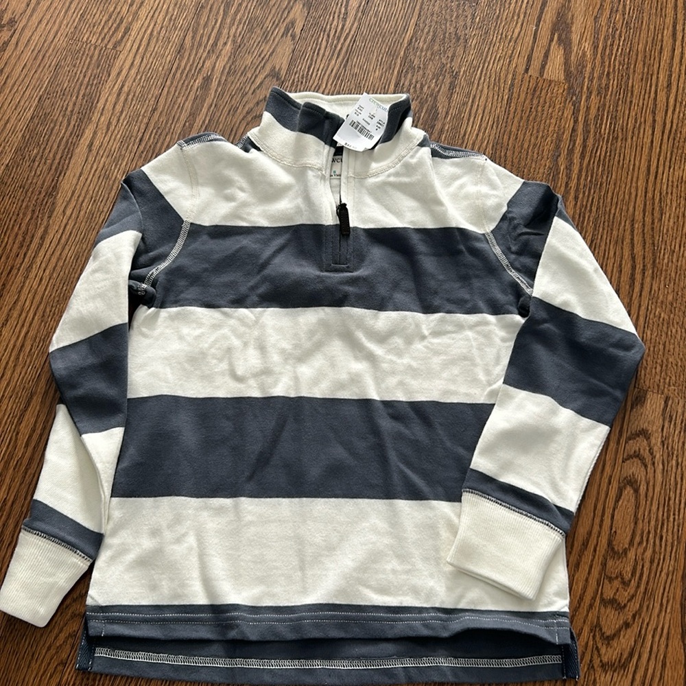NWT Crewcuts 1/4 zip pullover